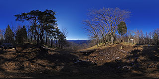 Makiyoseyama Mountaintop in winter